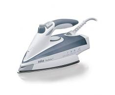 Braun TexStyle 7 TS775 ETP Dampfbügeleisen (2400 W, Dreiecks-Dampfstoß: 200 g/min, Variabler Dampf: 50 g/min, 400 ml Wassertank, Textilprotektor, Anti-Kalk-System) grau