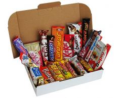 CAPTAIN PACK® Snack Box mit verschiedenen Schokoriegeln (20-teilig)