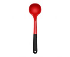 OXO Good Grips Suppenkelle, Silikon, rot, 5,08 x 7,6 x 38,1 cm