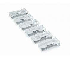 Contento 646142 Messerbänkchen aus Glas, 6-er Set, klar