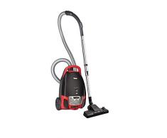 Fakir Red Vac TS 120 / Bodenstaubsauger mit Beutel, Beutel-Staubsauger leise, Hygiene-Filter, leistungsstarker Motor, niedriger Stromverbrauch – 700 Watt