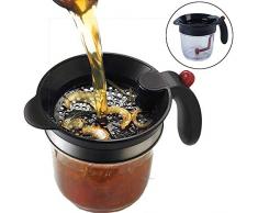 NAA Fettabscheider Glas Fett Trennkanne