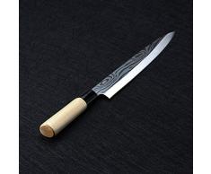 YDDM Neues Laser Damaskus Chef Messer Japanischer Lachs Sushi-Messer-Edelstahl-Sashimi Küchenmesser Roh Fischfilet Schichten Cooki Messer Kochmesser