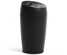 Sagaform - Reisebecher mit Sicherheitsverschluss, Travel-Cup - Kunststoff - schwarz - 240 ml
