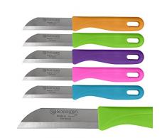 5 Stück Solingen Küchenmesser Obstmesser Schälmesser Alzweckmesser Küche Messer