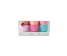 Rice Melamin Espresso Becher Cups Klein Small 6er Set 7 cm - Assorted Life is Better in Color