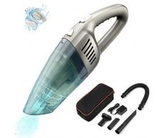 Barley Direct Handstaubsauger, 6000pa Akku Handstaubsauger 120W Akku Handsauger,30 Minuten Laufzeit,Nass/Trocken Kabellos Handsauger Staubsauger für Haus,Auto,Büro