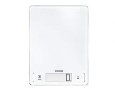 Soehnle Page Profi 300, digitale Küchenwaage, weiß, Gewicht bis zu 20 kg, Haushaltswaage mit Sensor-Touch, elektronische Waage inkl. Batterien, extragroße Wiegefläche, beleuchtete LCD-Anzeige
