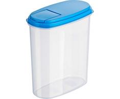 Kigima Schüttdosen Streudosen Vorratsdosen 2l 3er Set blau