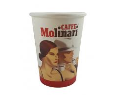 Caffè Molinari Coffee to go Becher/großer Kaffeebecher, 50 Stück, 340 ml