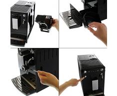 Melitta Caffeo Solo & Perfect Milk E957-101 Schlanker Kaffeevollautomat mit Auto-Cappuccinatore | Automatische Reinigungsprogramme | Automatische Mahlmengenregulierung | Schwarz