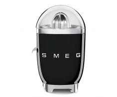 Smeg Zitruspresse CJF01BLEU, Edelstahl, Schwarz