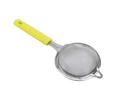 LLZIYAN Feinmaschiges Küchensieb - Edelstahlsiebe - Ideal zum Sieben von Mehl, Puderzucker, Nudelsieben, Fruchtsäften und Obstspülen