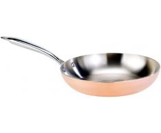 Tornwald-Schmiede Kupfer Töpfe: Kupfer-Bratpfanne (26 cm) (Kupferpfannen)