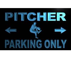 ADV PRO m402-b Pitcher Parking Only Neon Light Sign Barlicht Neonlicht Lichtwerbung