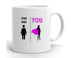 Ceramic Mug Frau Frau Für Frauen Frau Für Ihre Frau Lustige Frau Frau Frau Geburtstag Frau Witz Geschenk Keramik Haltbar 330Ml Porzellantasse Kaffeetasse Geburtstag Unisex Elegant