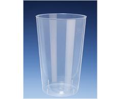EVENTpac 60x 500ml Cocktail Becher/Trinkbecher aus PP/nahezu unkaputtbar/alt. Zu Mehrweg/Mehrwegbecher
