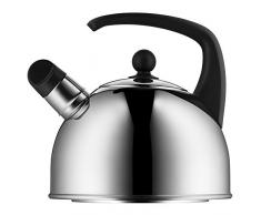 WMF Flötenkessel, 2,0 l, mit Flöte, Teekessel, Wasserkessel, Cromargan Edelstahl, induktionsgeeignet
