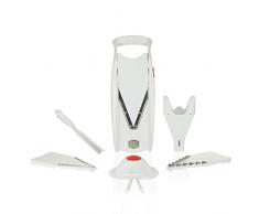 Börner V5 Set Plus Gemüseschneider Zwiebelschneider Gemüsehobel Kartoffelschneider Stabschäler Set Würfelschneider Pommesschneider