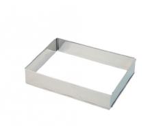 Lares 253705 Backrahmen Edelstahl eckig