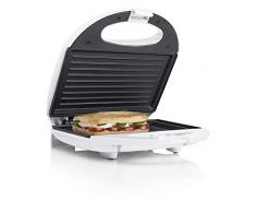 Tristar Sandwichmaker SA-3050, Kontaktgrill mit Kontrollleuchte, 0,7m Kabellänge, 750 Watt, 22x13cm Grillfläche, antihaftbeschichtet