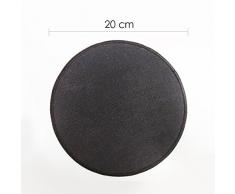 diythinker China chinesische Auflaufform Nudeln Traditionelles Muster Rund rutschfeste Mousepads schwarz titched Kanten Spiel Büro Geschenk