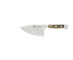 Güde Kräutermesser ALPHA-EICHE Serie Klingenlänge: 14 cm Fasseichenholz, E749/14, Messer - Solingen - Deutsche Qualität, robust - scharf - geschmiedet - hochwertig