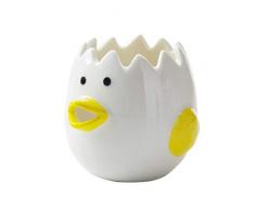 inherited Eierschneider Eiertrenner aus Keramik,Eiertrenner Küche Abfluss Ei Ei Filterverteiler,kleines Küchenutensil Lebensmittelqualität Divider,Küchenhelfer & Kochzubehör,Weiß