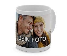 PhotoFancy - XL XXL Tasse mit Foto Bedrucken Lassen - Jumbo-Becher Personalisieren - Riesentasse selbst gestalten (XL [500 ml], weiß)