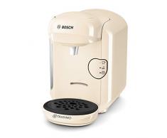 Bosch TAS1407 Tassimo Vivy2 Kapselmaschine, über 70 Getränke, vollautomatisch, geeignet für alle Tassen, kompakte Größe, 1300 W, creme