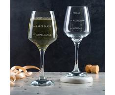 Personalisiertes Weinglas - Glas mit gravierter humorvoller Füllstandsanzeige - Rotweinglas Weißweinglas für Mutti - witziges Geschenk für Mama - Stimmungsbarometer