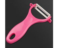 Sylvialuca Keramikschäler Obst Gemüseschäler Apfel Zester Karottenhobel Kartoffelschneider Reibe Küche Kochutensilien Gadgets