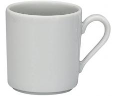 Schönwald Espressotasse, FINE DINING, Mehrweg, Porzellan, hoch, 90 ml, weiß (6 Stück), Sie erhalten 1 Packung á 6 Stück