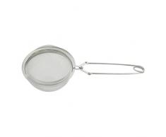 Westmark Klappsieb/Tee-Sieb, Durchmesser: 6,5 cm, Rostfreier Edelstahl, Teatime, Silber, 15342270