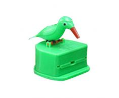 Moent Niedlicher Kolibri-Zahnstocher-Spender-Knebel-Geschenk-Reinigungszähne, vollautomatische Vogel-Zahnstocher-Box