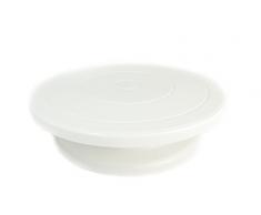 Städter Tortenplatte, Kunststoff ABS, Weiß, Ø 27, 5/7 cm