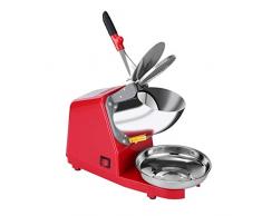 Jusp Yisa Ice Crusher Elektro-EIS-Crusher, Ice Shaver Maschine, Edelstahl Schnee-Kegel-Maschine für EIS, kalte Getränke, Obst Dessert Und Cocktail, für Haushalt Commercial Use