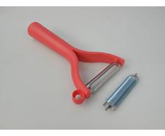 TUPPERWARE Schäler Universalschäler rot + Ersatzklinge für Universalschäler D119 17143