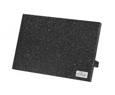 OLEIO Magnetisches Messerbrett - magnetischer Holz Messerblock mit Marmorbeschichtung ohne Messer