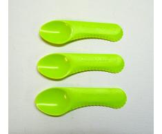 TUPPERWARE Küchenhelfer Löffel Kiwi-Löffel(3) grün Obst Helfer Kiwimesser