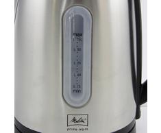 Melitta, Wasserkocher, Prime Aqua, 1,7 Liter, 2.200 Watt, Schwarz/Edelstahl, 1018-02