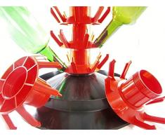 Abtropfständer für 48 Flaschen - Flaschenabtropfständer - Flaschentrockner - Rotierend - Kunststoff