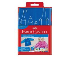 Faber-Castell Kinder-Malschürze , Blau, Schürze + Becher