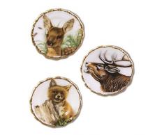 Wandteller Waldtiere