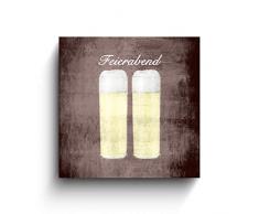 Kölschgläser, Köln Fotos auf Holz, Holzbild, Handmade, verschiedene Größen