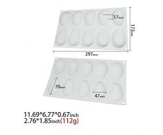 3D Mango Form Formen Silikonform Kuchen-Mousse für Eiscreme Schokoladen Gebäck Kunst Wanne Dessert Backformen Kuchen Dekorieren von Werkzeugen