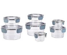 AmazonBasics - Tritan-Frischhaltedose mit Verschluss, 14er-Packung (7 dosen + 7 deckeln)