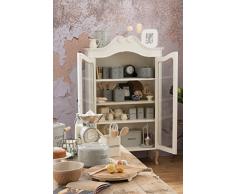 Kitchen Craft Zuckerdose Living Nostalgia 11x17cm in grau, Stahl, 11cm x 17cm