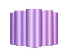 LLYX Bin Liners150pcs verdicken Einweg Müll Abfalleimer Abfallkörbe Taschen Müll Einweg-Kunststoff-Taschen-Schwarz Abfall (Color : Purple)