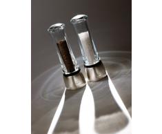 Peugeot 25441 Daman Pfeffermühle Edelstahl, 6,5 x 6,5 x 21 cm, silber / acryl